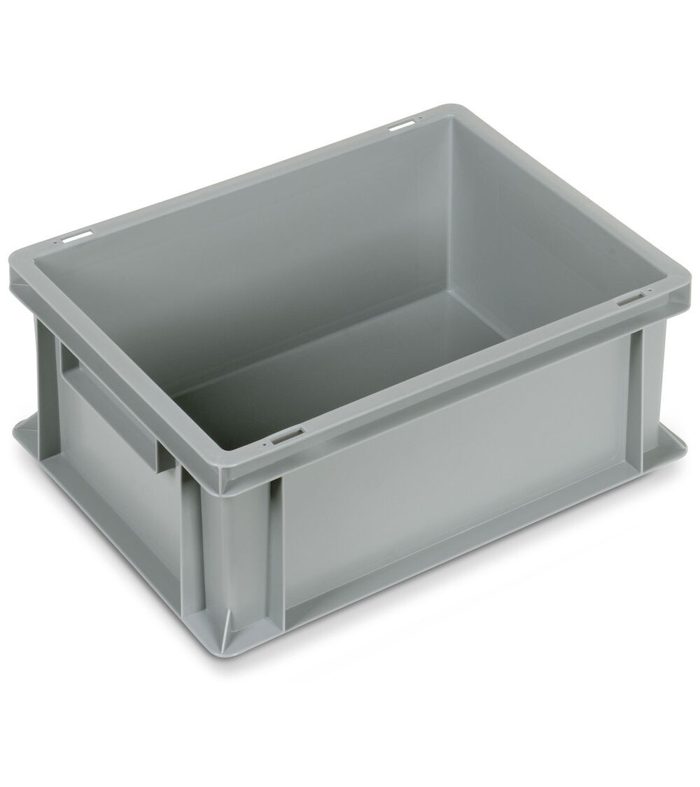 Contenitore Euro Box, L400 x P300 x H170 mm, maniglie chiuse