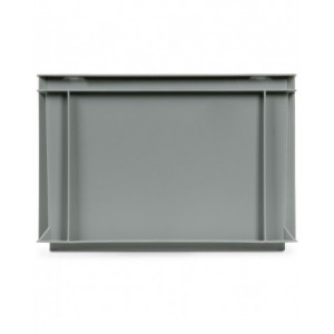 Contenitore Euro Box, L400 x P300 x H270 mm, fondo rinforzato, maniglie aperte