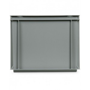 Contenitore Euro Box, L400 x P300 x H320 mm, maniglie chiuse
