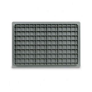 Contenitore Euro Box, L600 x P400 x H150 mm, fondo rinforzato, maniglie aperte