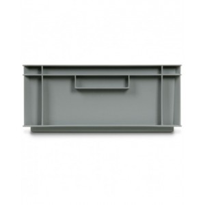 Contenitore Euro Box, L600 x P400 x H170 mm, maniglie chiuse