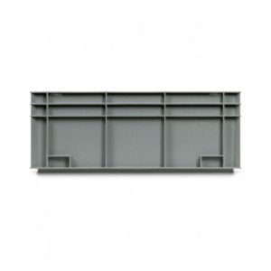 Contenitore Euro Box, L600 x P400 x H232 mm, fondo rinforzato, maniglie aperte