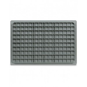 Contenitore Euro Box, L600 x P400 x H232 mm, fondo rinforzato, maniglie aperte