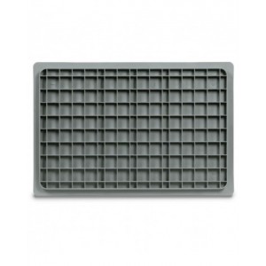 Contenitore Euro Box, L600 x P400 x H280 mm, fondo rinforzato, maniglie aperte