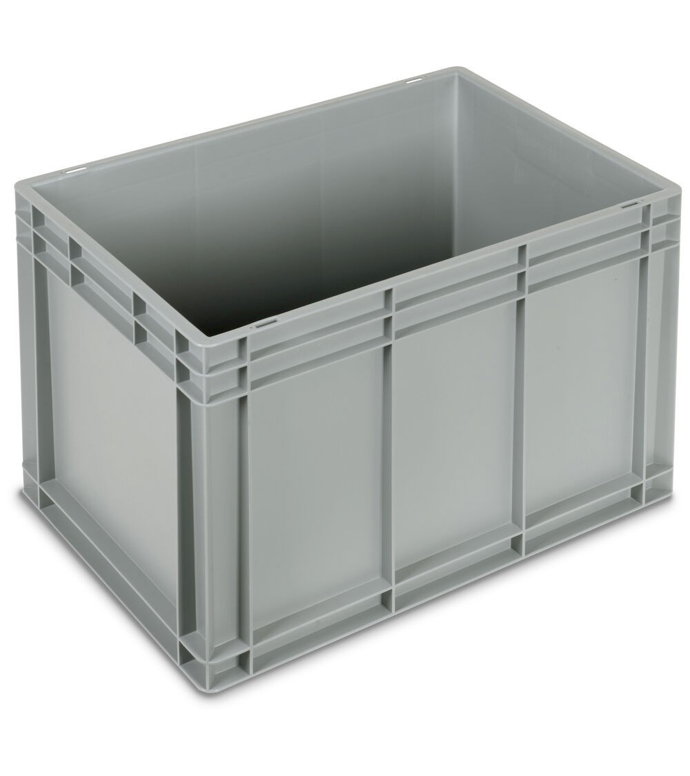 Contenitore Euro Box, L600 x P400 x H423 mm, maniglie chiuse