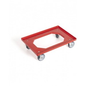 Carrello per contenitori Euro Box L600 x P400 mm