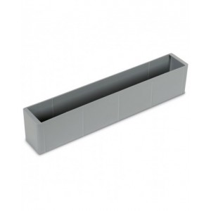 Cassetta divisorio in plastica per cassetta Euro Box, L550 x P87 x H110 mm