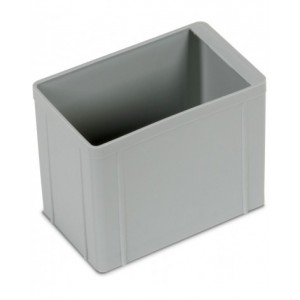 Cassetta divisorio in plastica per cassetta Euro Box, L137 x P87 x H110 mm