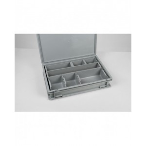 Cassetta divisorio in plastica per cassetta Euro Box, L274 x P87 x H110 mm