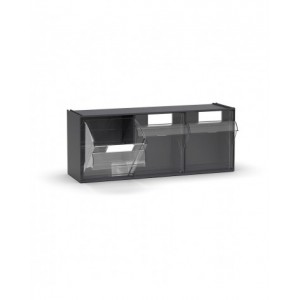 Cassettiera porta minuteria Visual Box, 3 cassetti, L600 x P210 x H242 mm