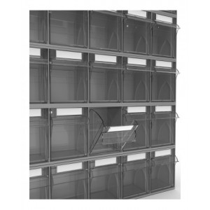 Cassettiera porta minuteria Visual Box, 5 cassetti, L600 x P140 x H168 mm