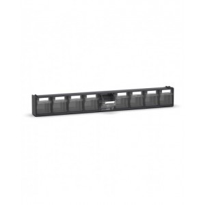 Cassettiera porta minuteria Visual Box, 9 cassetti, L600 x P68 x H78 mm