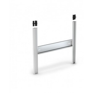 Telaio modulare e sovrapponibile per cassettiere Visual Box, L602 x P22 x H500 mm