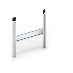 Telaio modulare e sovrapponibile per cassettiere Visual Box, L602 x P22 x H500 mm