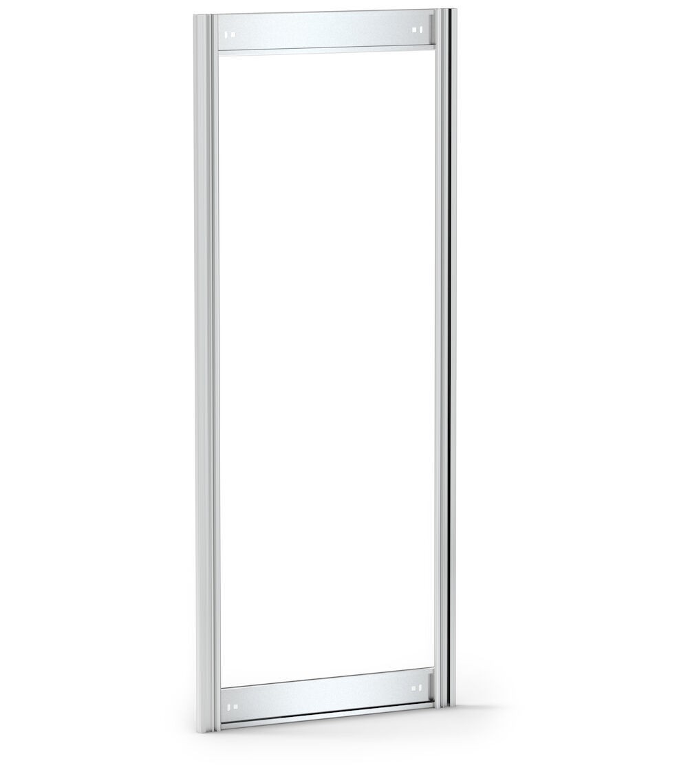 Telaio da parete per cassettiere Visual Box, L602 x P22 x H1500 mm