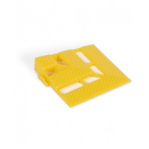 Angolo per tappeto in polietilene, L110 x P110 x H25 mm