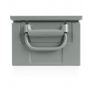 Cassetta in metallo, 30x20x14,5h cm