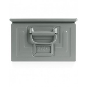 Cassetta in metallo, 45x30x20h cm