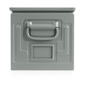 Cassetta in metallo, 45x30x30h cm