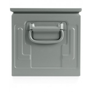 Cassetta in metallo, 45x30x30h cm