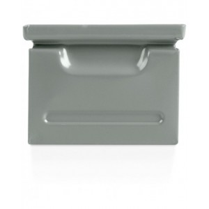 Contenitori a bocca di lupo in metallo, mis.1, L105 x P165 x H75 mm