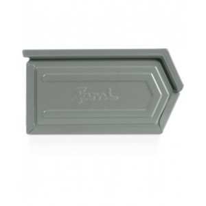 Contenitori a bocca di lupo in metallo, mis. 2, L150 x P235 x H140 mm