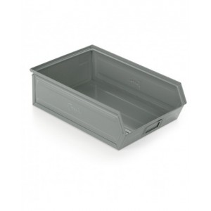 Contenitori a bocca di lupo in metallo, mis.4A2, L310 x P500 x H145 mm