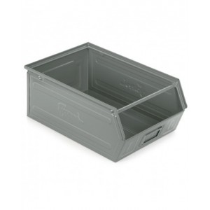 Contenitori a bocca di lupo in metallo, mis. 4, L310 x P510 x H200 mm