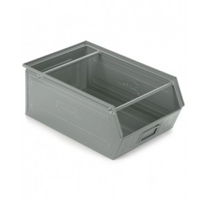 Contenitori a bocca di lupo in metallo, mis. 4, L310 x P510 x H200 mm