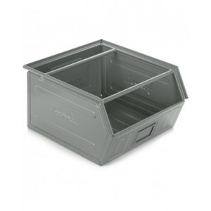 Contenitori a bocca di lupo in metallo, mis. 5P4, L480 x P540 x H300 mm