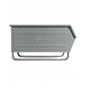 Contenitori a bocca di lupo in metallo con slitte, mis.5, L480 x P725 x H385 mm