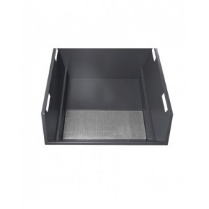 Rubinetto frontale per lo scarico dei liquidi residui, L1028 x P388 x H25 mm