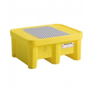 Vasca in polietilene con griglia, L925 x P800 x H420 mm