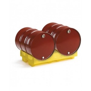 Porta fusti 200 litri per 2 fusti