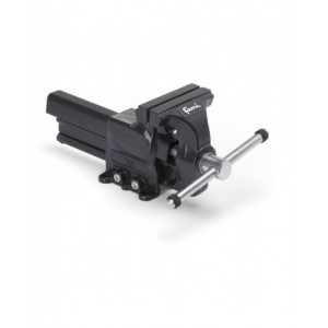 Morsa da banco Work Tech, ganascia con L 100 mm, apertura 125 mm