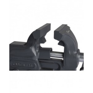 Morsa da banco Work Tech, ganascia con L 120 mm, apertura 150 mm