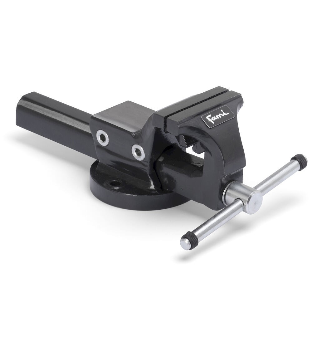 Morsa da banco Work Go, ganascia con L 100 mm, apertura 125 mm