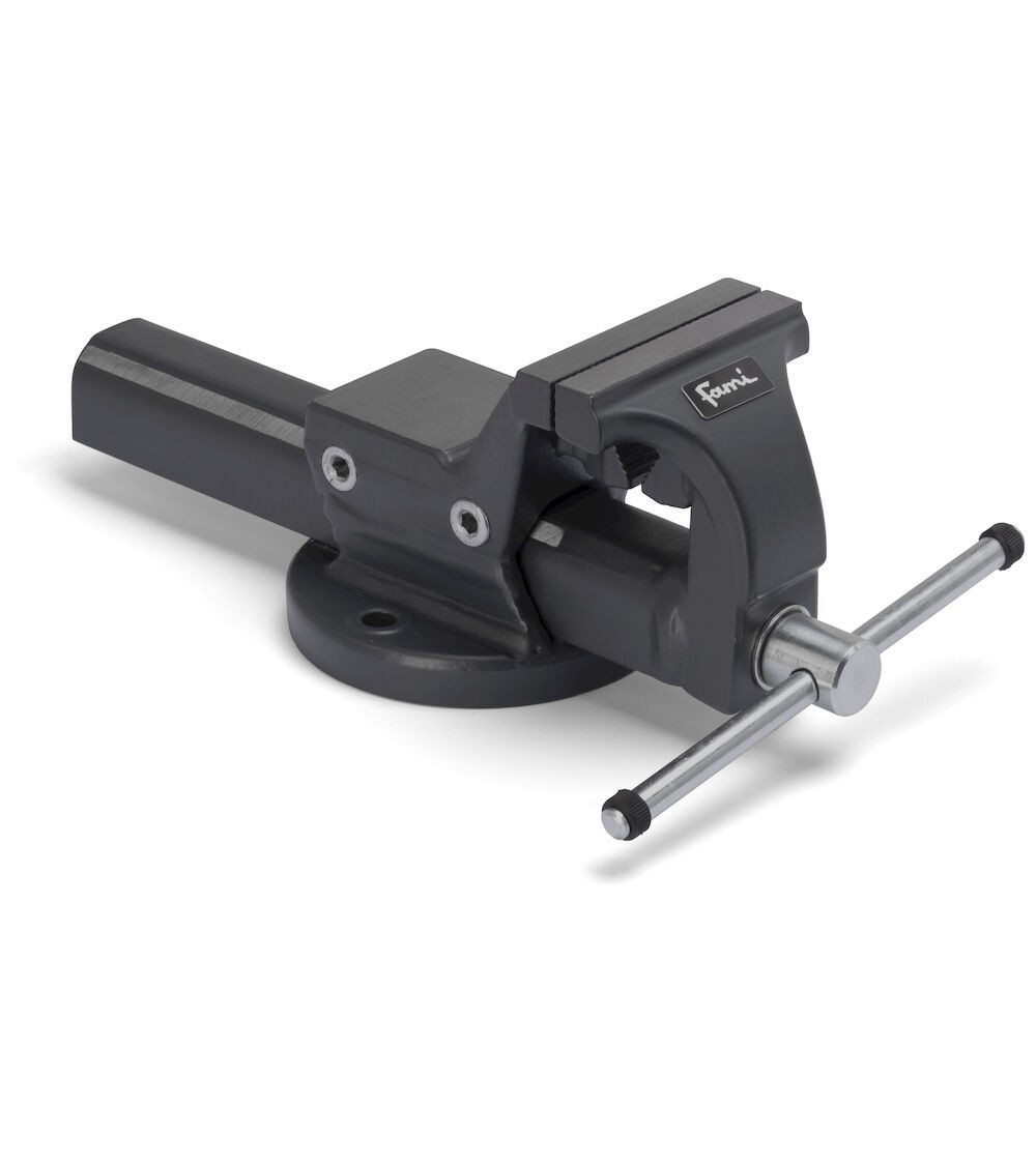 Morsa da banco Work Go, ganascia con L 120 mm, apertura 150 mm