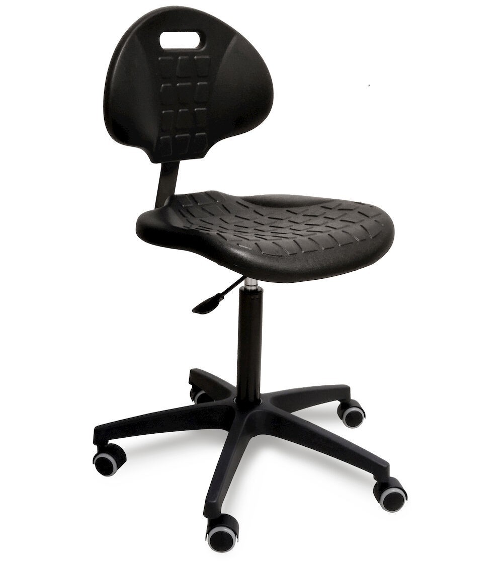 Sedia girevole in poliuretano