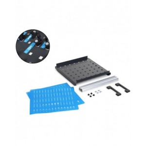 Vassoio portautensili 5S Pikpad, L284 x P287  x H50 mm, 18x18 EH