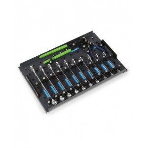 Vassoio portautensili 5S Pikpad, L437 x P287  x H50 mm, 27x18 EH