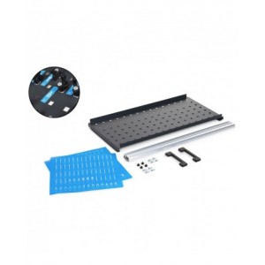 Vassoio portautensili 5S Pikpad, L590 x P287  x H50 mm, 36x18 EH