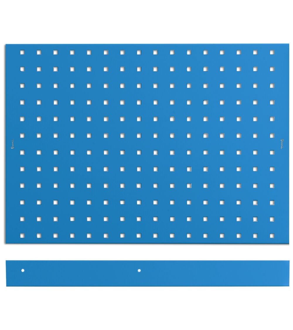 Pannello forato/mensola con 1 bordo fermacasse