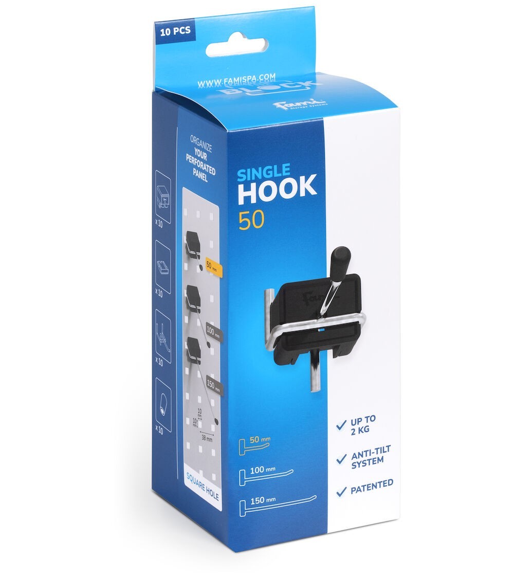 Gancio con puntale 50 mm The Block