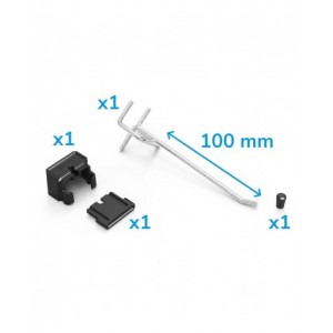 Gancio con puntale 100 mm The Block