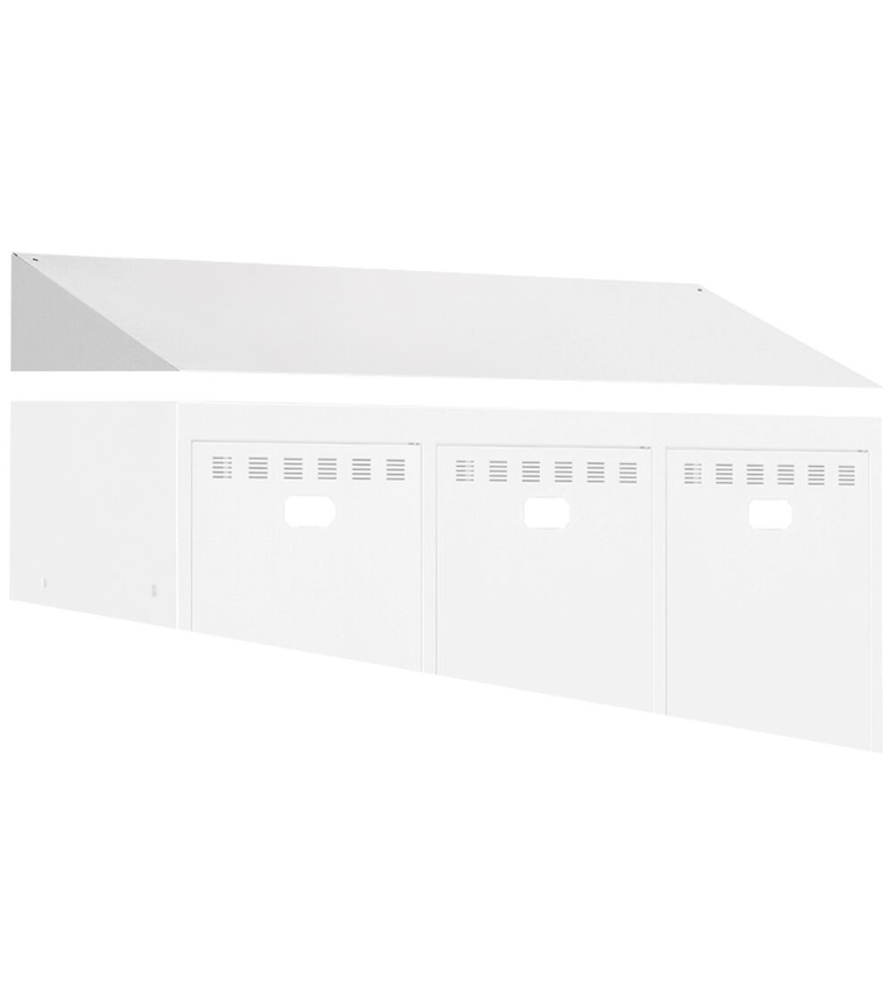 Tetto inclinato, 1191x502x220 mm