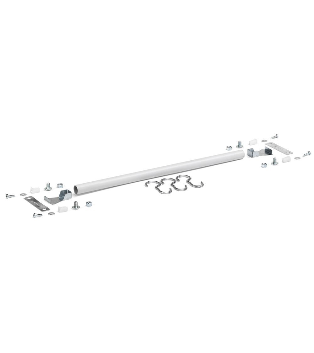 Kit tubo Ø22 appendiabiti, L458 x P23 x H56 mm