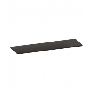 Top in acciaio gommato per armadio da officina, L2040 x P600x H32 mm