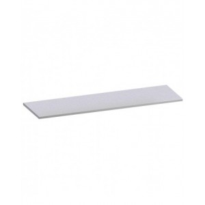 Top in acciaio inox satinato, L2040 x P600x H32 mm