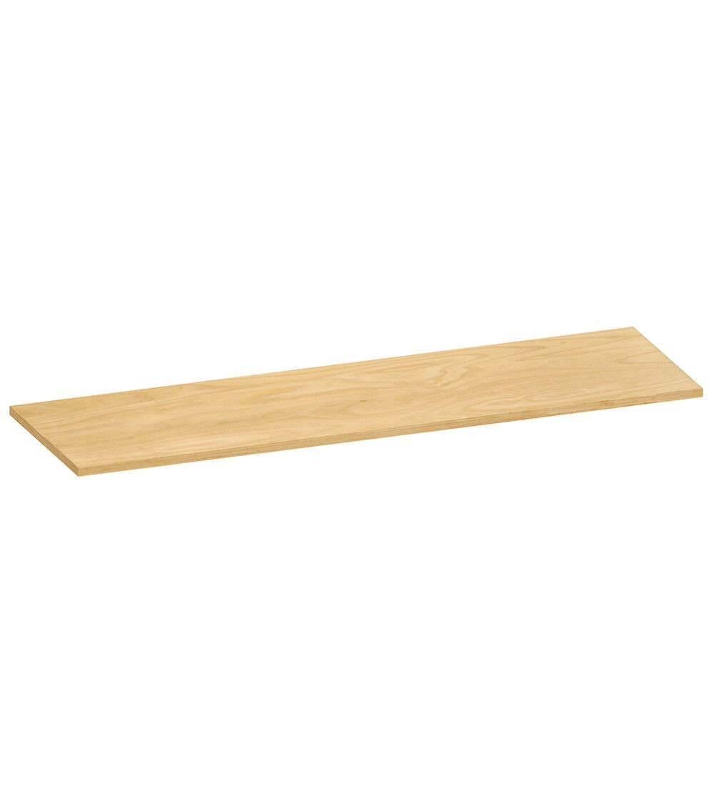Abdeckplatte aus Multiplex-Holz für Werkstattschrank, B 2040 x T 600 x H 30 mm
